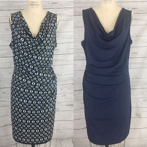 Athleta printed inverse reversible dress